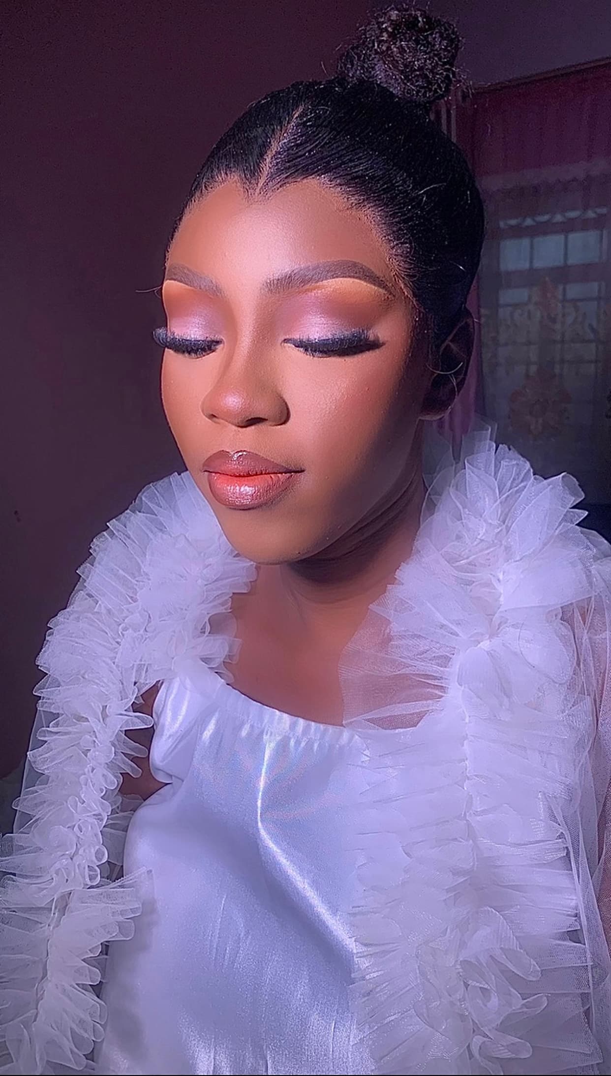 Bridal glam look 6