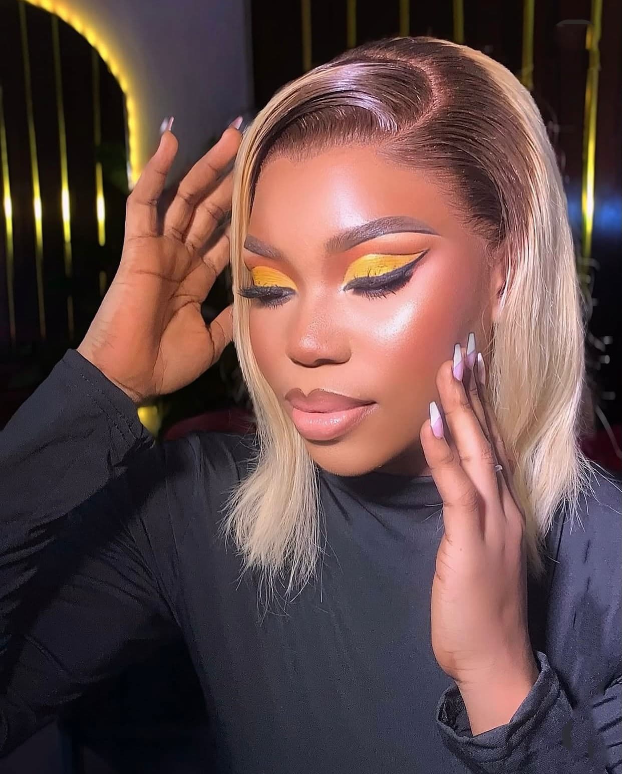 Bridal hair installation 6